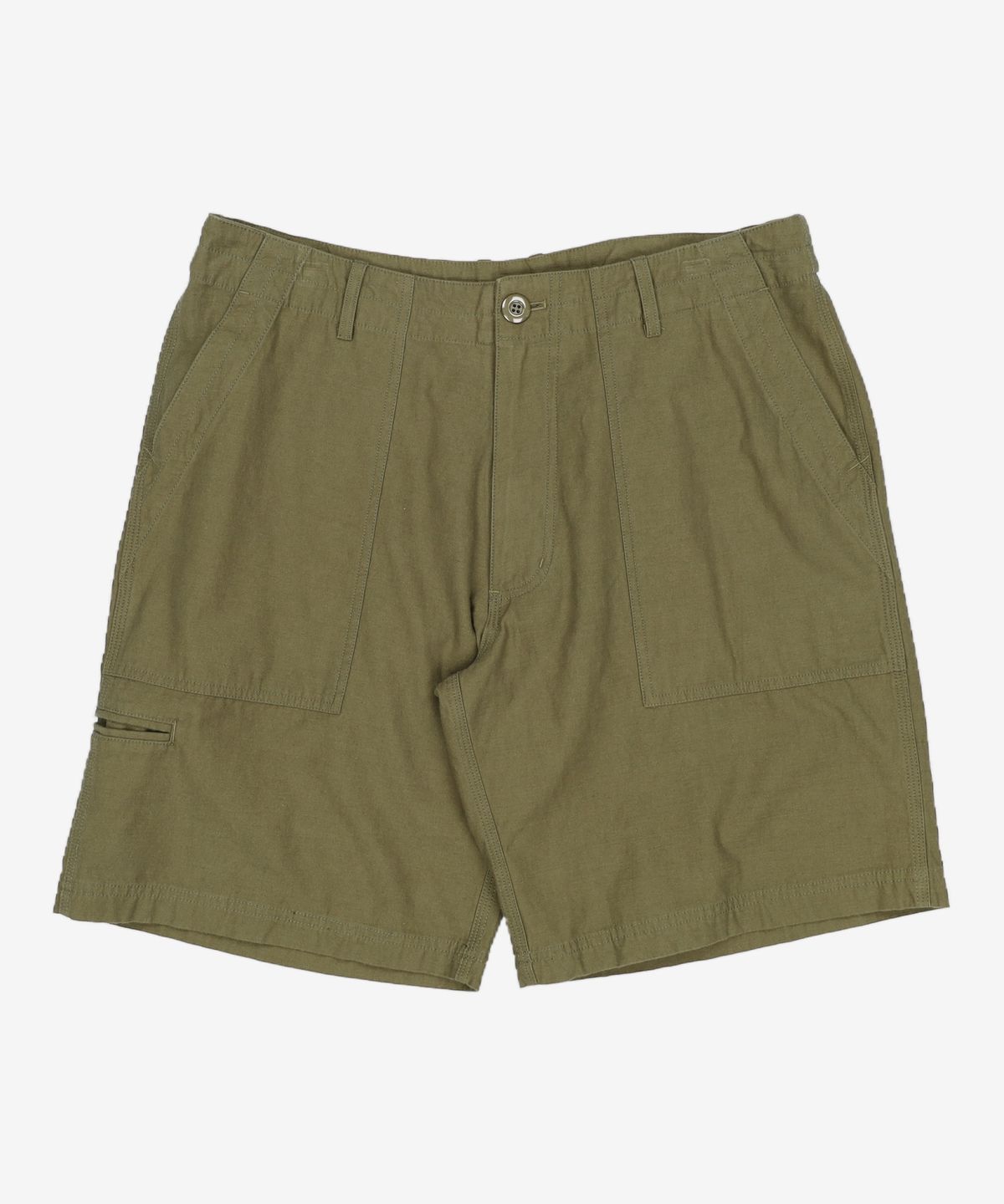 프리즘웍스(FRIZMWORKS) BACKSATIN ESSENTIAL FATIGUE SHORTS _ OLIVE 34