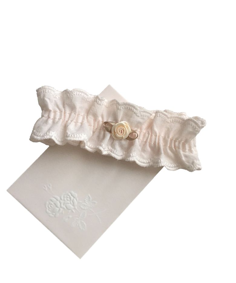 Rose Lace Band - Baby Pink