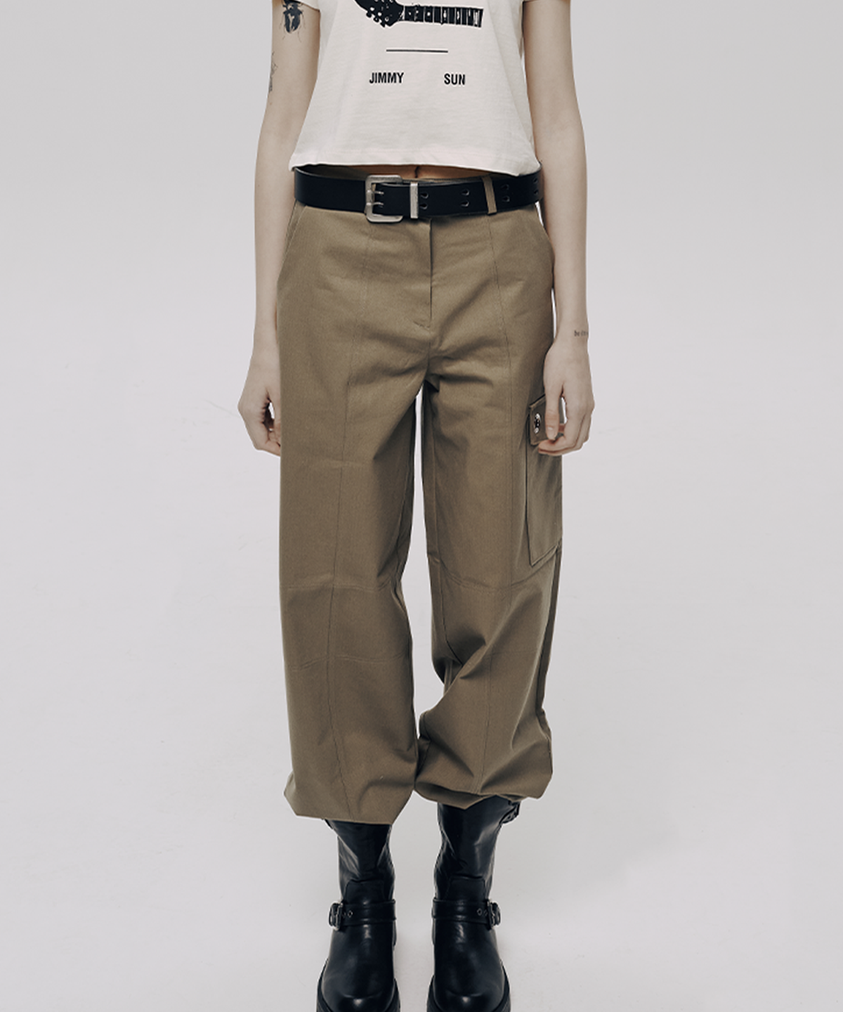 지미썬(JIMMY SUN) CARGO PUNK PANTS (2 Colors)