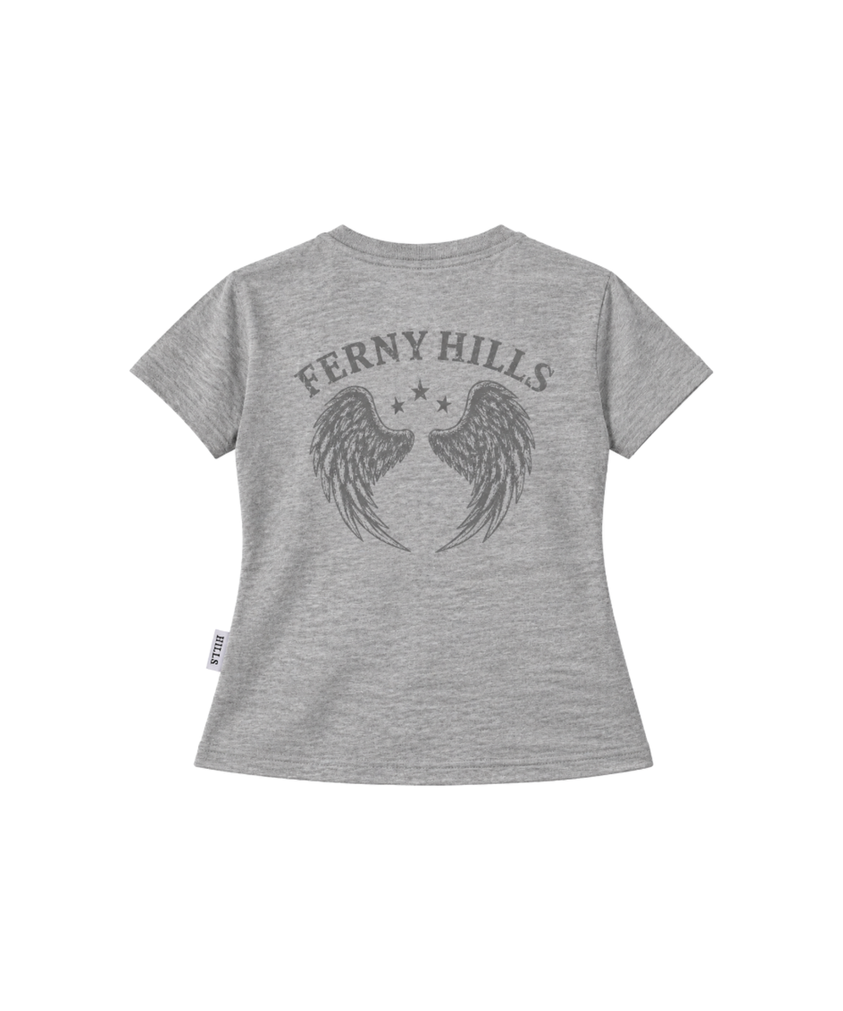 퍼니힐즈(FERNY HILLS) 퍼니 윙스 반팔 티셔츠 그레이
