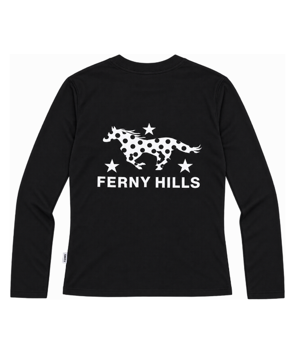 퍼니힐즈(FERNY HILLS) 쓰리 스타 롱슬리브 블랙
