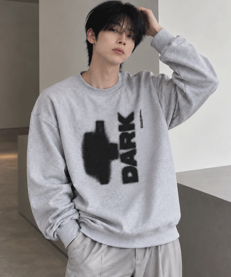 블러 모션 맨투맨