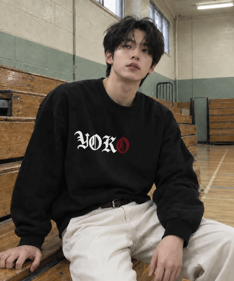 요코 모노그램 맨투맨
