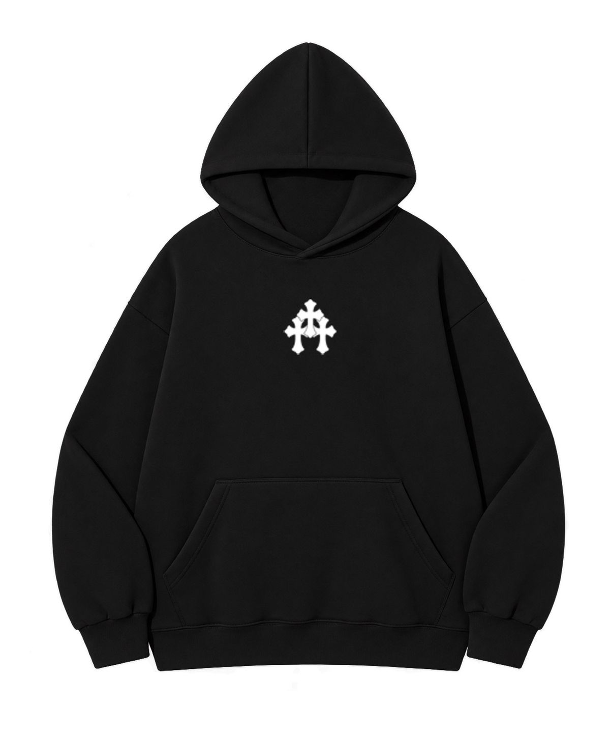 아르벤클럽(ARVEN CLUB) 아치 트리플 크로스 후드티셔츠