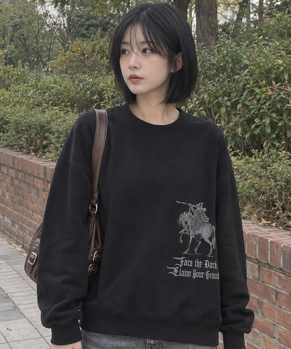 아르벤클럽(ARVEN CLUB) 다크 그라운드 나이트 맨투맨
