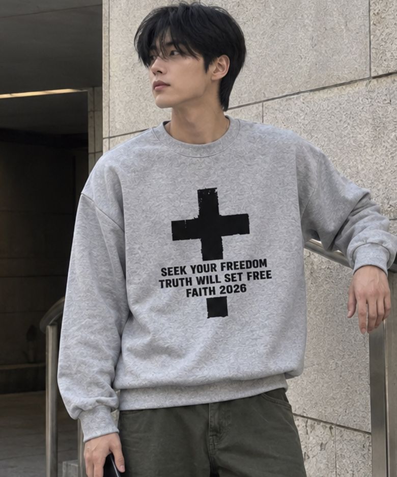 헤럴드 크레스트 맨투맨