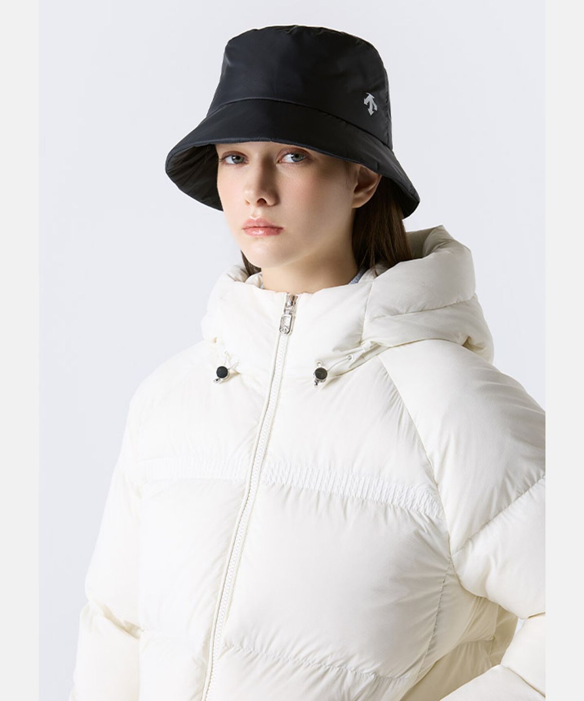 데상트(DESCENTE) 스피릿 퍼텍스 버킷햇 블랙 SR323UCP91