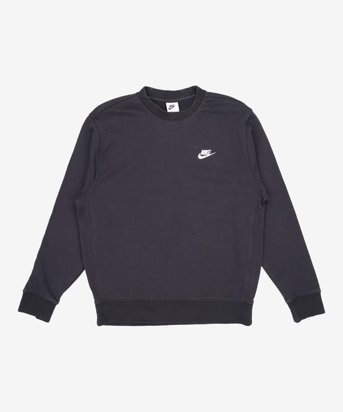 나이키(NIKE) 스포츠웨어 클럽 프렌치 테리 크루 M - 블랙:화이트 / BV2667-010 95