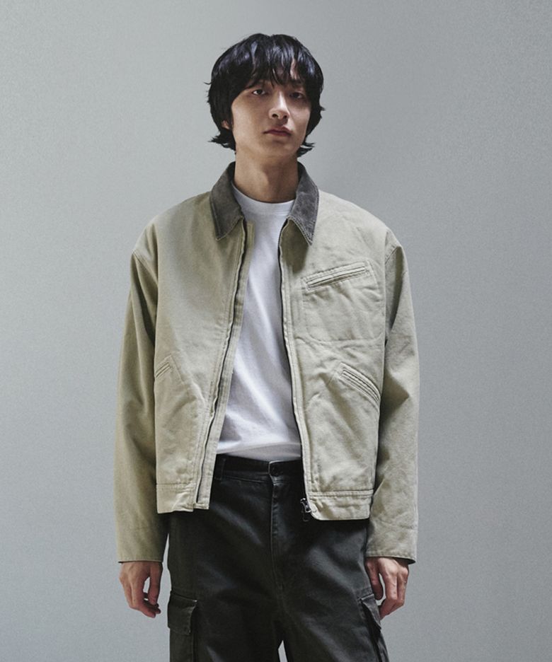 POREMAN WORK JACKET [SAND BEIGE]
