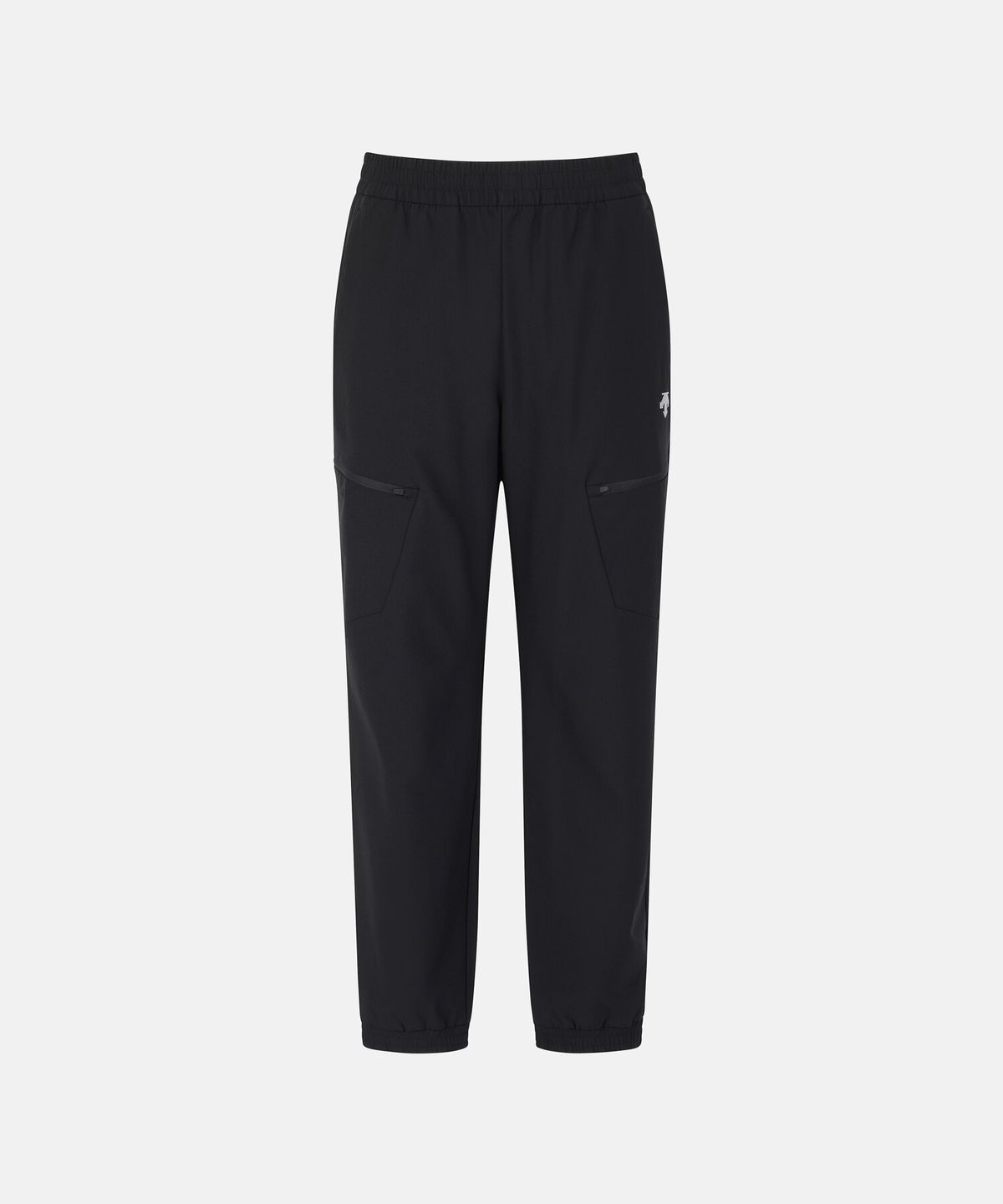 데상트(DESCENTE) 남성 카고 포켓 조거핏 팬츠 블랙 SR321TWP83