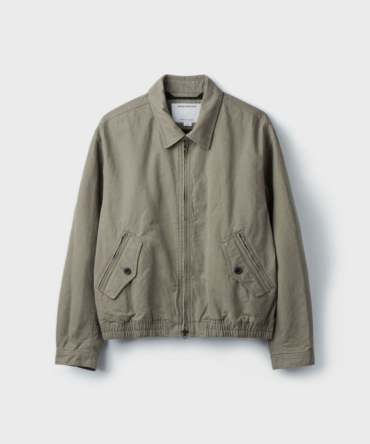 유니온블루(UNION BLUE) DRIVER SWING JACKET [SAND BEIGE]