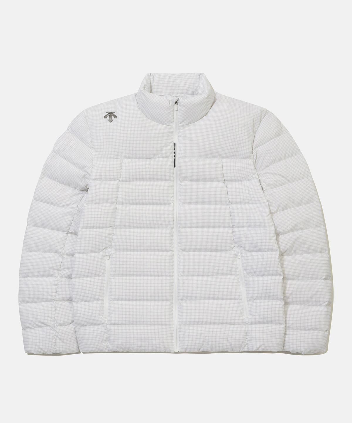 데상트(DESCENTE) 경량 스탠드넥 다운 자켓 패턴 SR423UDJO3