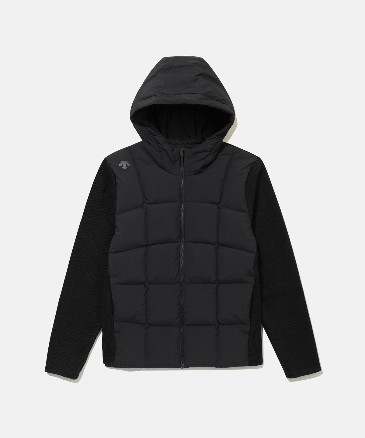 데상트(DESCENTE) 남성 경량 하이브리드 구스 다운 자켓 블랙 SR321DKT91