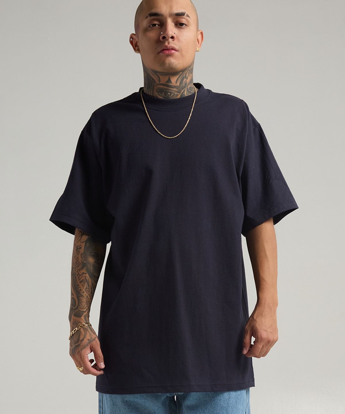 샤카웨어(SHAKA WEAR) 7.5oz 맥스 헤비웨이트 티셔츠 Navy