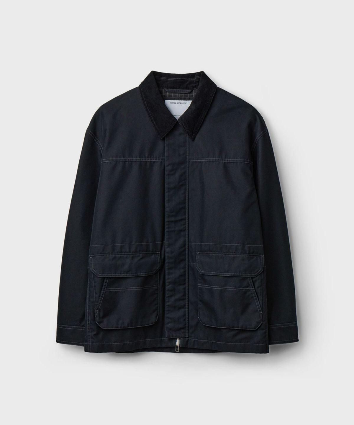 유니온블루(UNION BLUE) FOWLER HUNTING JACKET [BLACK]