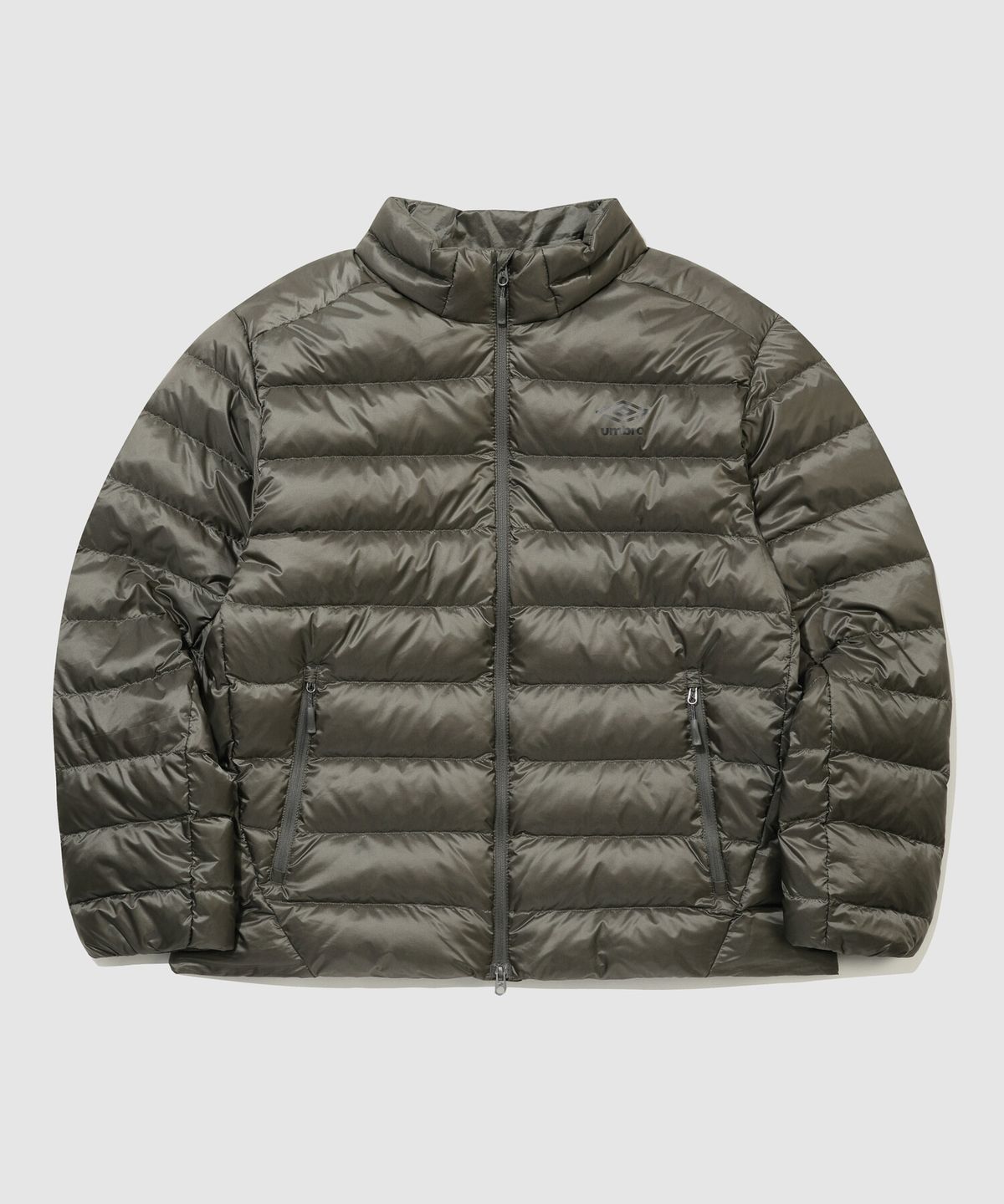 엄브로(UMBRO) 페더플렉스 2.0 경량 스탠넥 머스코비 덕 다운 자켓 카키 UR421CDJO8