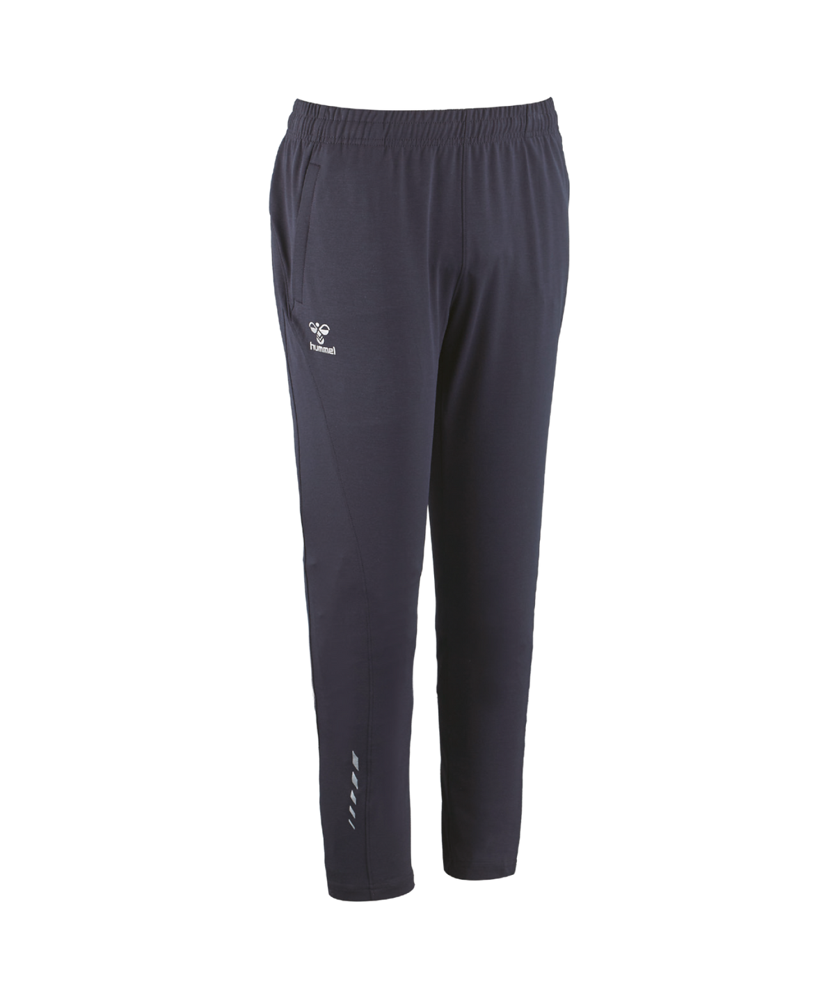 험멜(HUMMEL) 슬림핏 기모 팬츠 - 블랙 (HM-P3996)