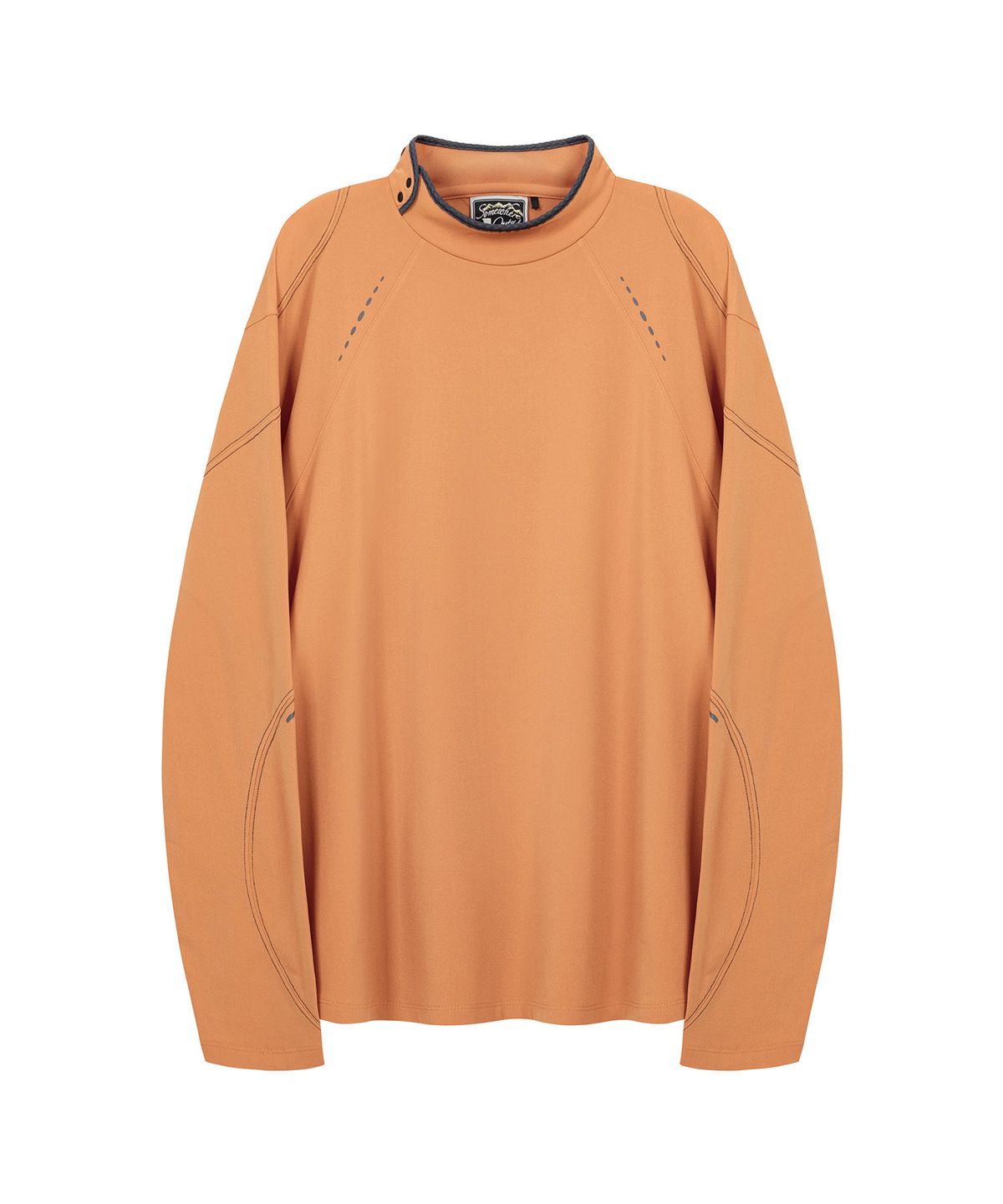 썸웨어 아웃사이드 하이킹 컴퍼니(SOMEWHERE OUTSIDE HIKING COMPANY) 심 라인 롱슬리브_MUSTARD