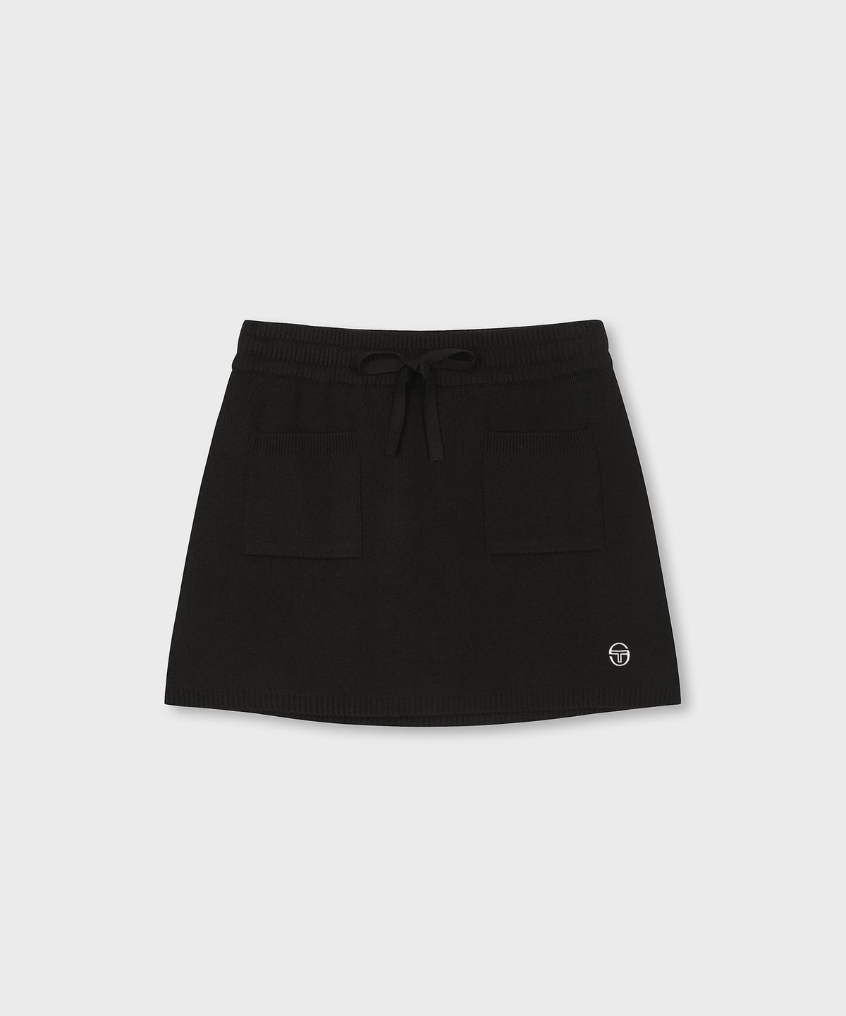 세르지오 타키니(SERGIO TACCHINI) W 스웨터 니트 스커트 (Black)