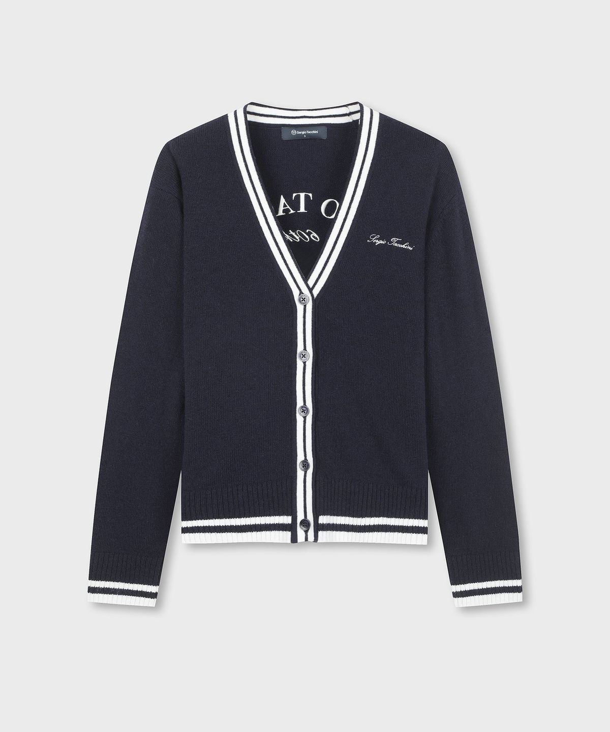 세르지오 타키니(SERGIO TACCHINI) W 타키니 60th 가디건 (Navy)