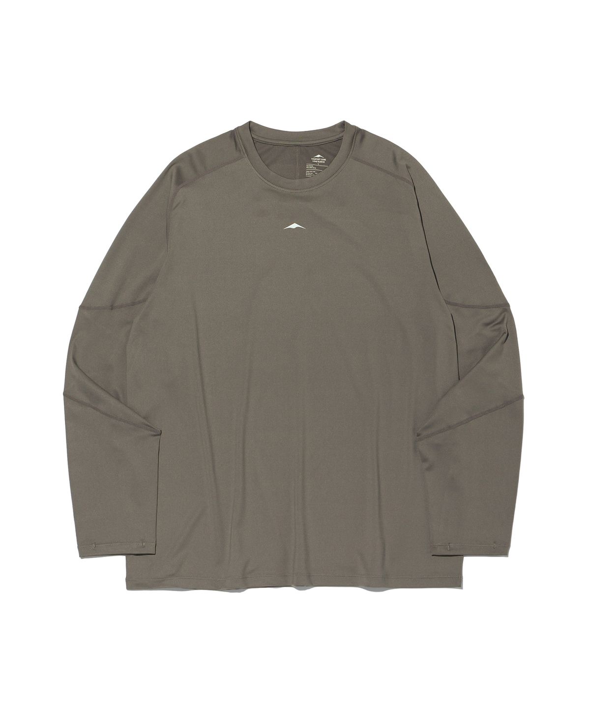고요웨어(GOYOWEAR) 컴포트 코어 롱 슬리브 (애쉬 브라운)