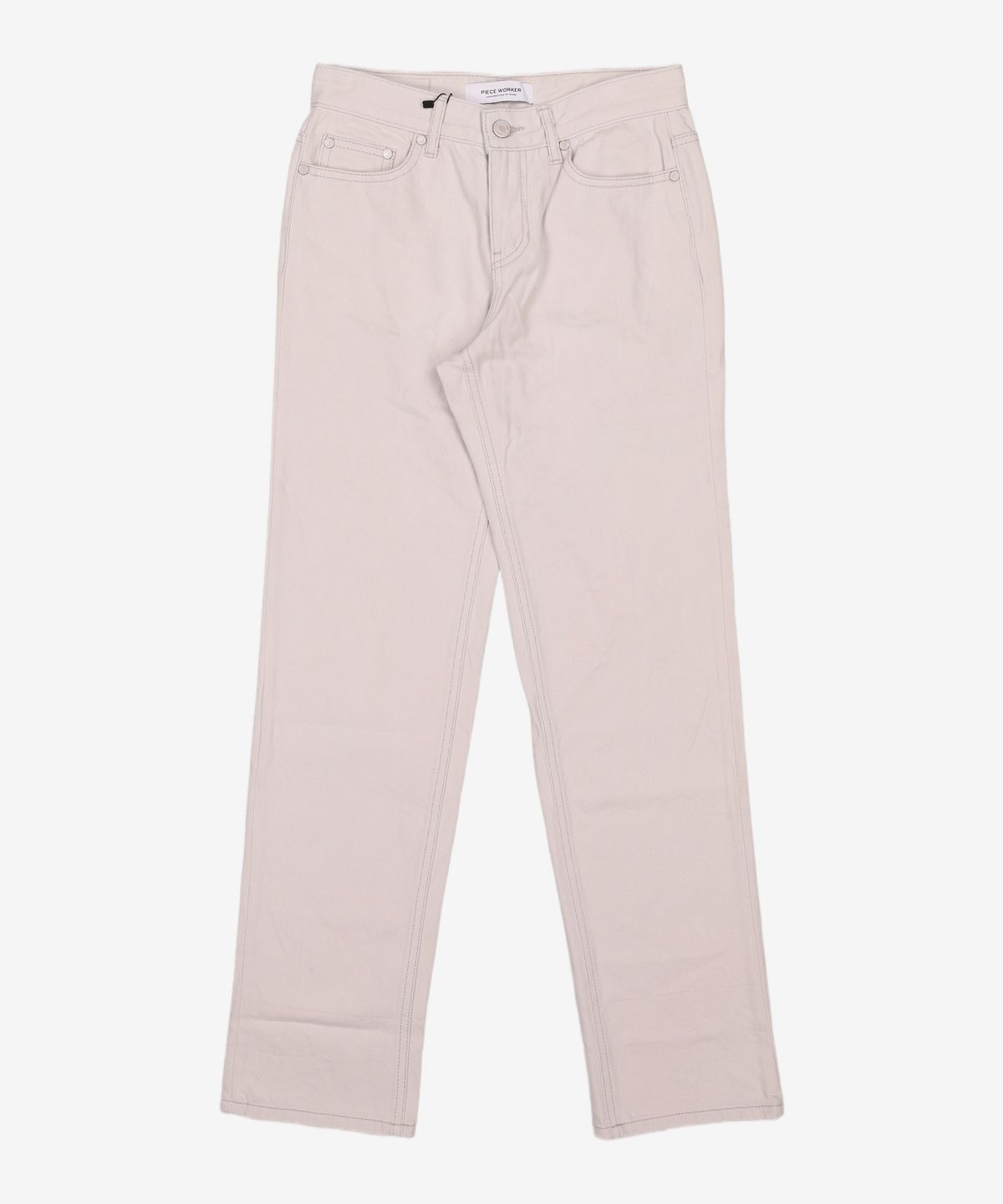 피스워커(PIECE WORKER) Classynary Ecru White / Ordinary Crop 28