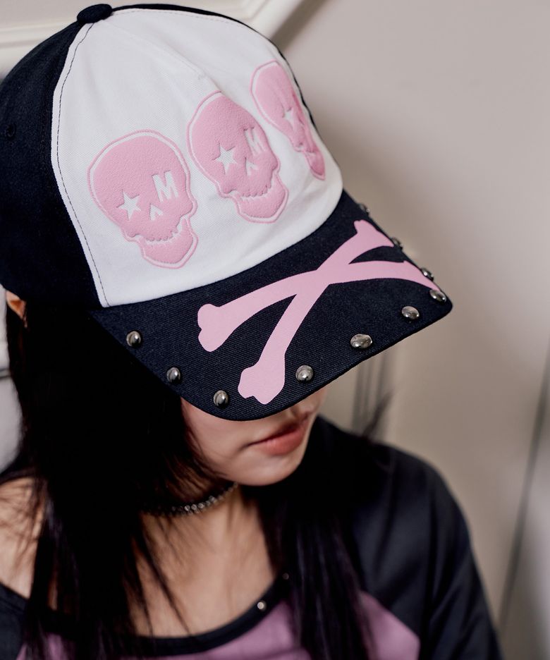 SUEE X MEMI LOGO BALL CAP / BLACK