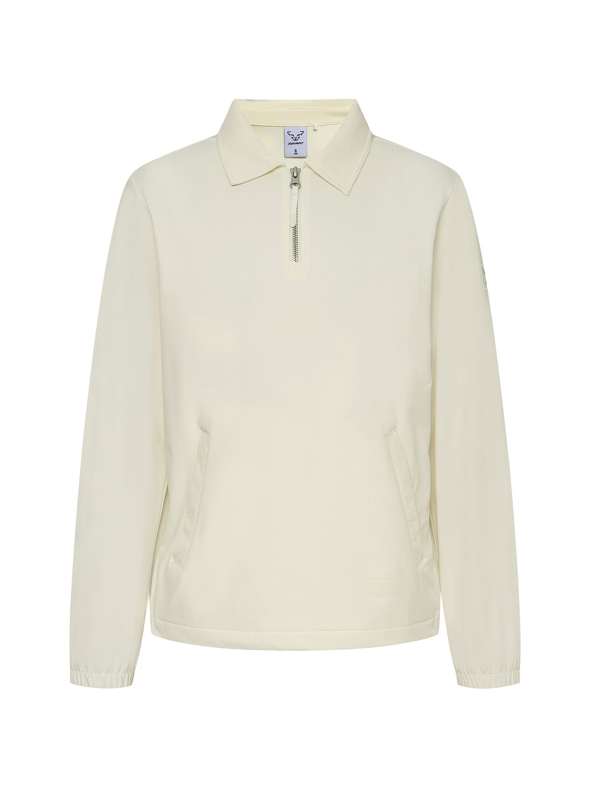 다이나핏(DYNAFIT) 여성 CRE8 (크리에이트) 카라 맨투맨_Ivory YWU26245W5