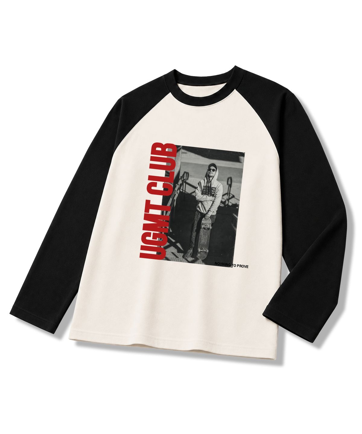 유니온가먼츠(UNION GARMENTS) 나띵투프로브 루즈핏 나그랑 긴팔 티셔츠 4COLOR