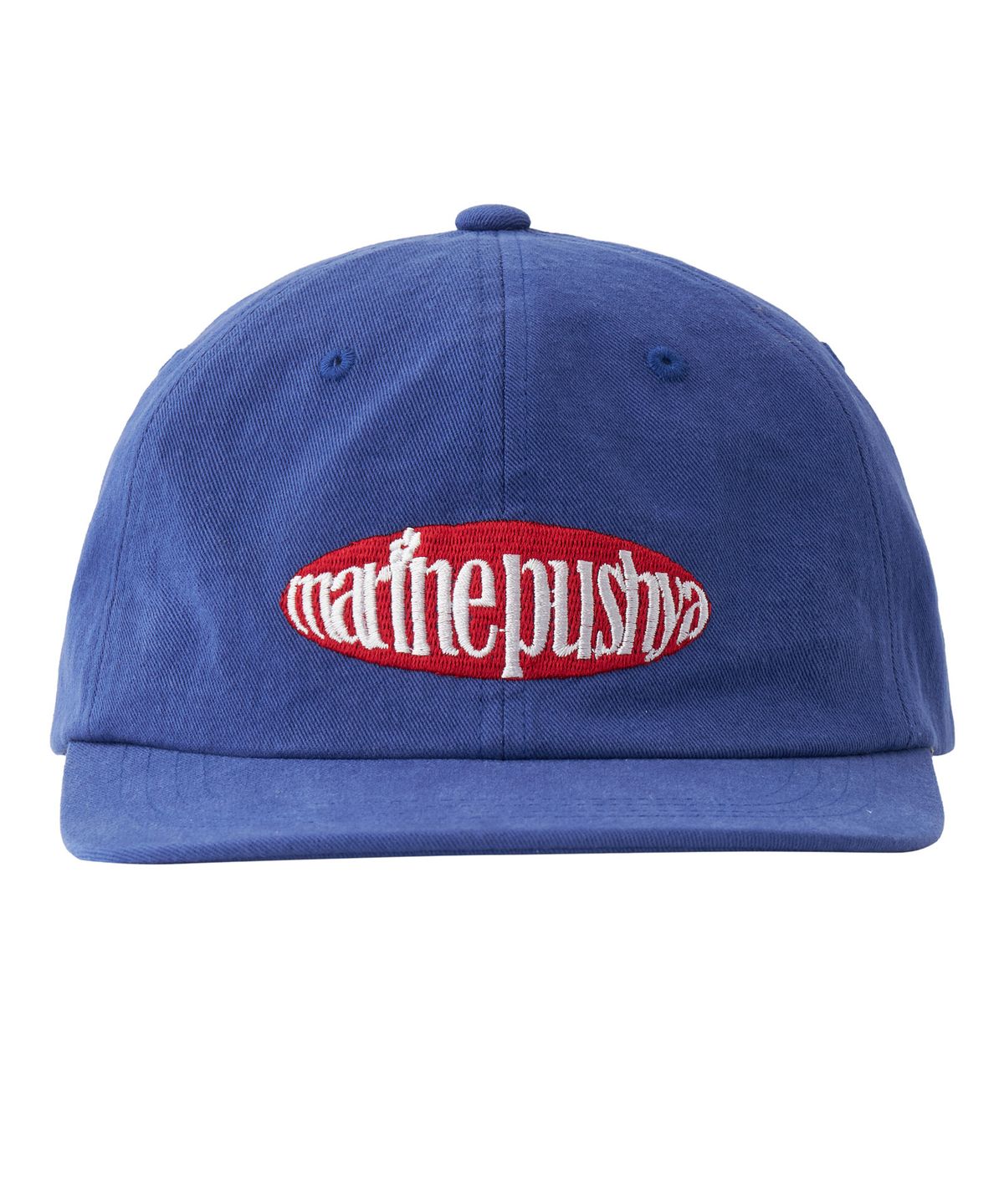 마린푸샤(MARINE PUSHYA) 3-Flower Flat Visor Cap / VIntage Blue