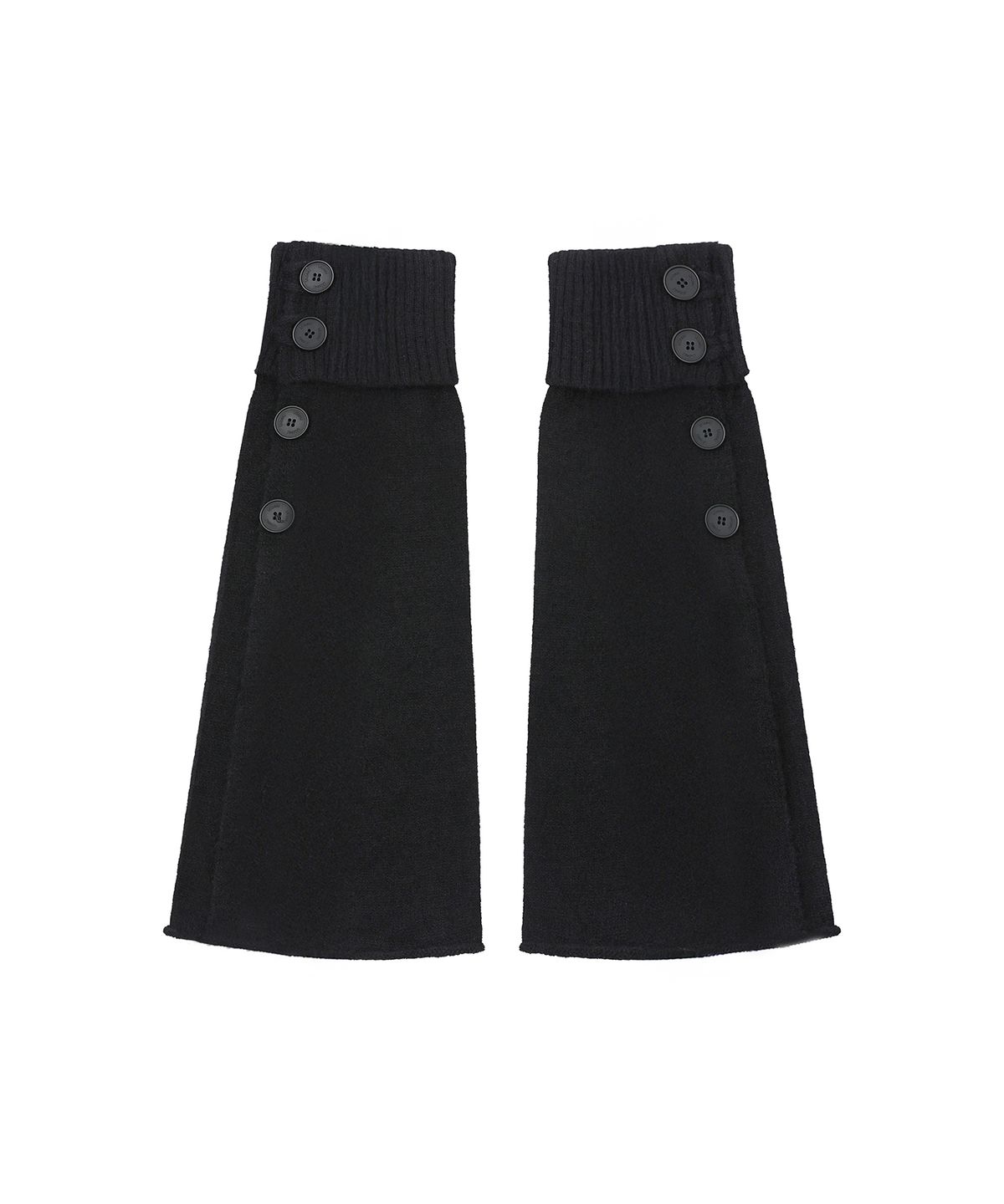 미세키서울(MISEKI SEOUL) Button loop leg warmer BLACK