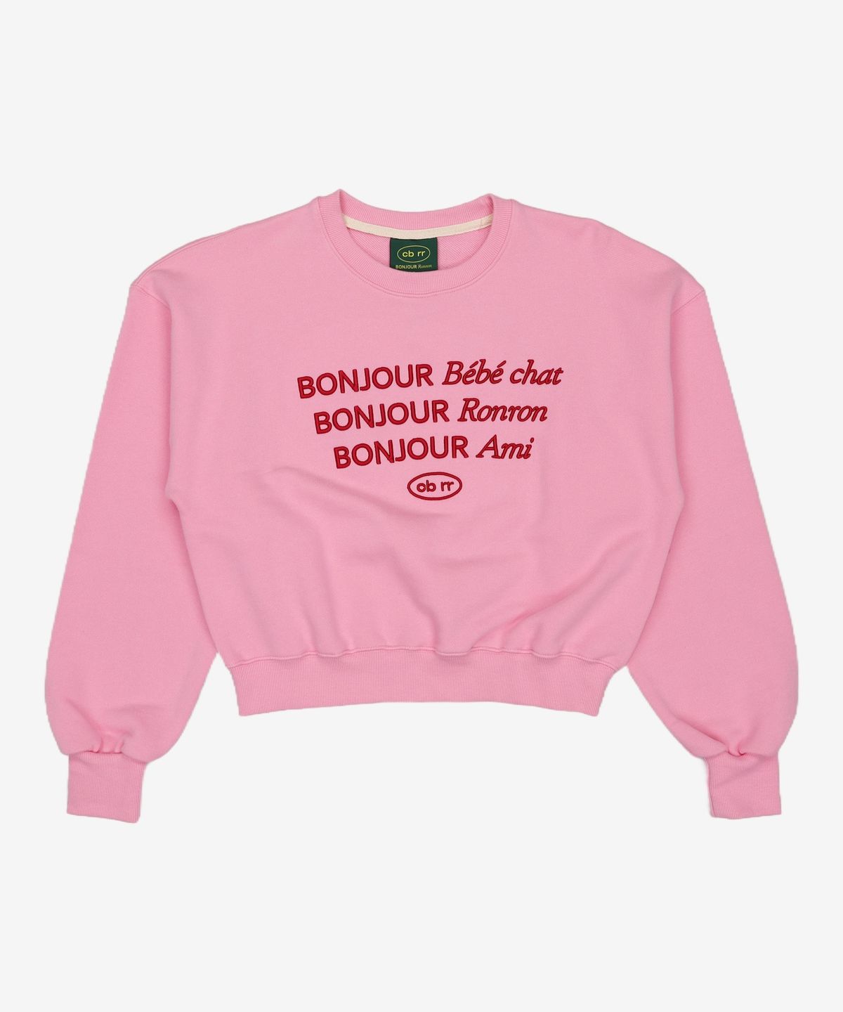 곤니치와봉쥬르 x 론론(CONICHIWA BONJOUR x RONRON) 맨투맨/스웨트셔츠 FREE