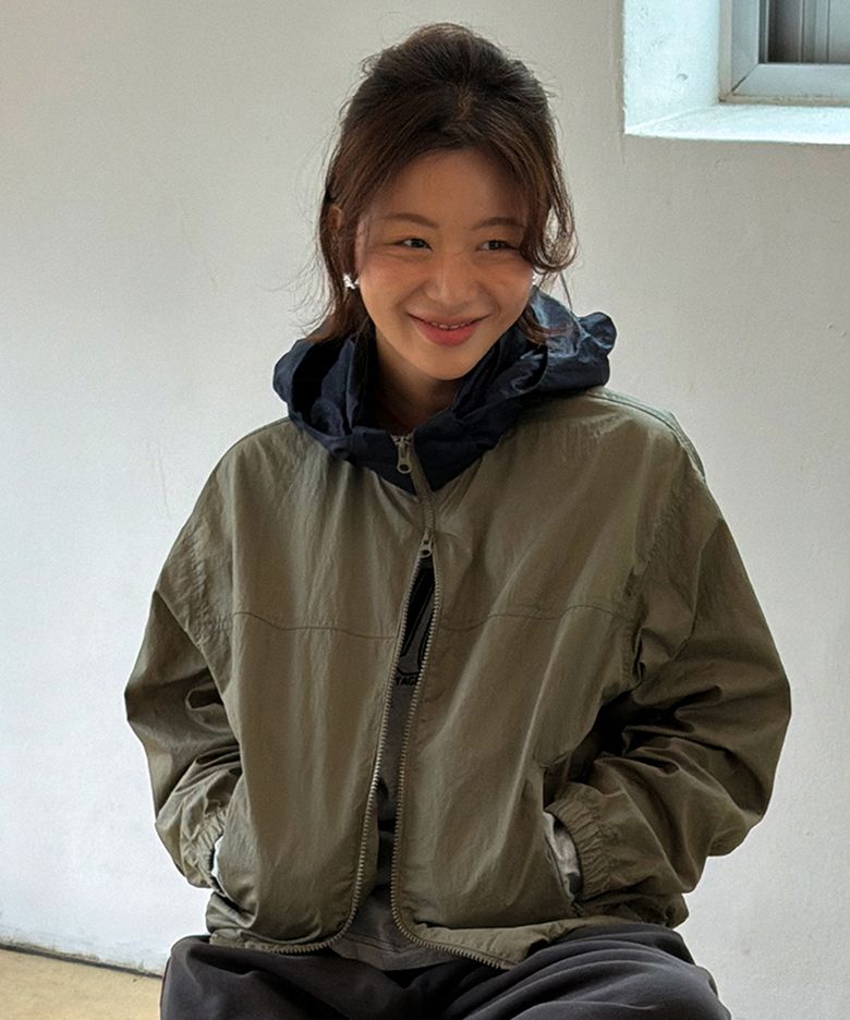 [가훤pick] 투웨이 윈드 브레이커 자켓_KHAKI