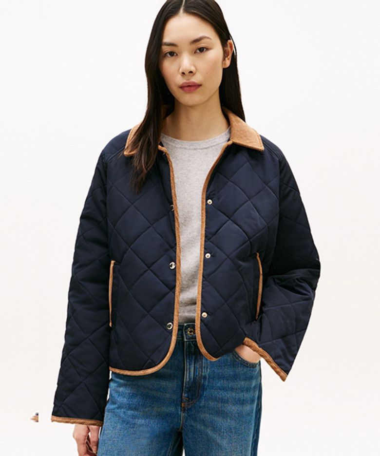 리버서블 퀼팅 자켓 (T22G7PJC051WT1DW5)