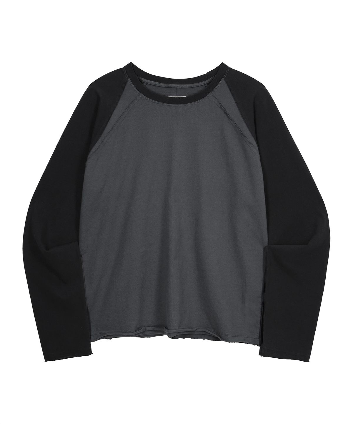 엔도어(ENDOOR) Reverse Raglan Long Sleeve (Black)