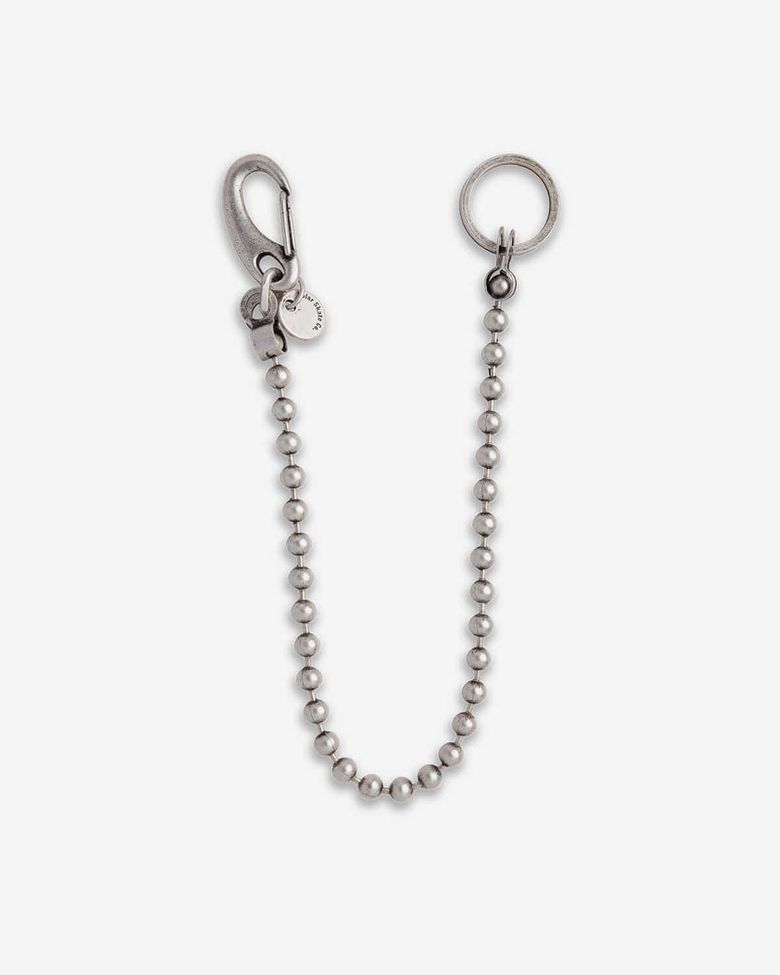 Hook Ball Chain - Brushed Silver