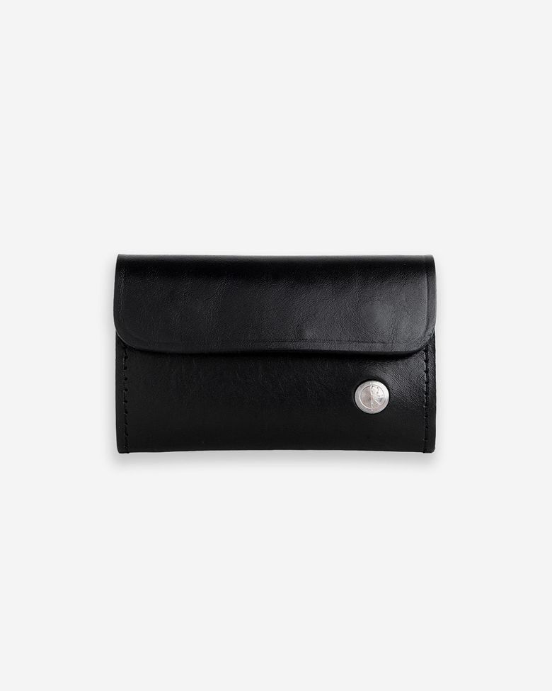 Marcel Flap Wallet - Black