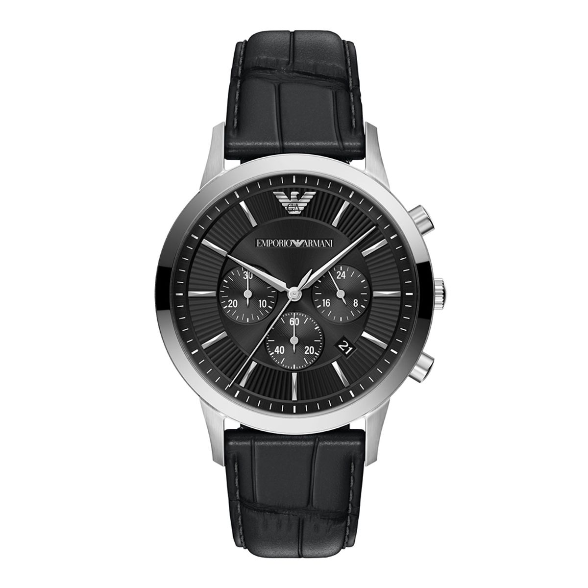 엠포리오 아르마니(EMPORIO ARMANI) AR11820 (Archetipo) 아르케티포 크로노그래프 남성 가죽시계