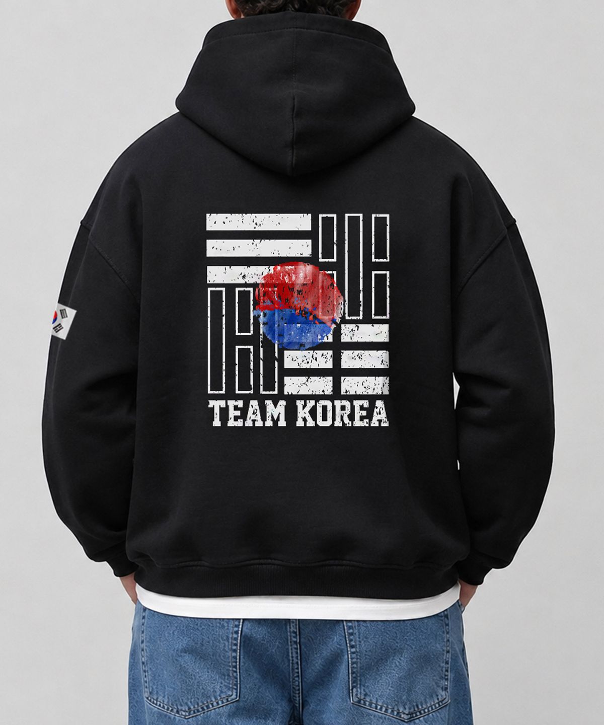 엠블룩(AMBLELOOK) 후디드 스웨트셔츠 태극기코리아 (3color)