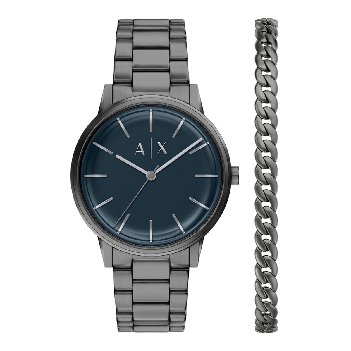 아르마니 익스체인지 시계(ARMANI EXCHANGE WATCH) AX7183SET 팔찌 세트 남성 메탈시계