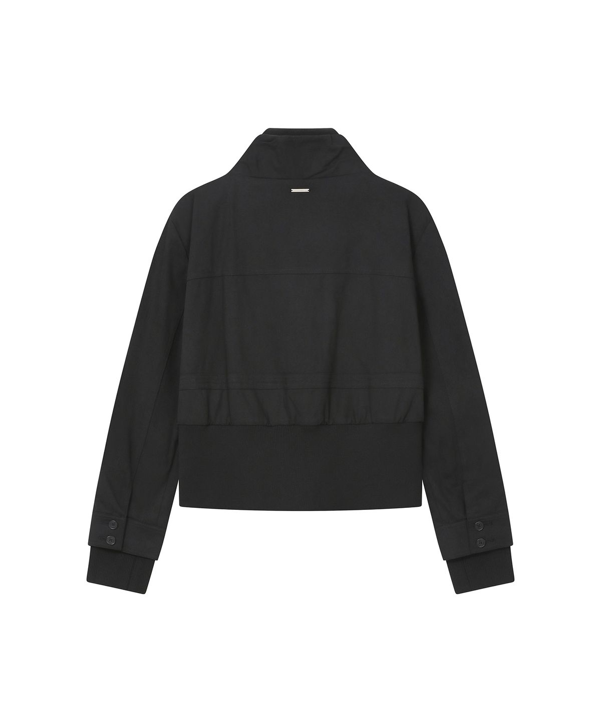 미세키서울(MISEKI SEOUL) Cowl high neck pocket jacket BLACK