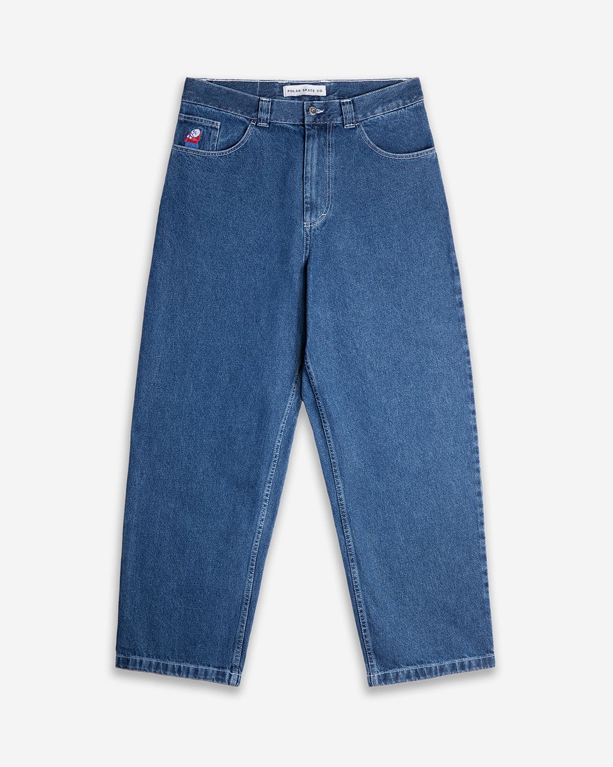 폴라(POLAR) Big Boy Pants - Blue Wash OG