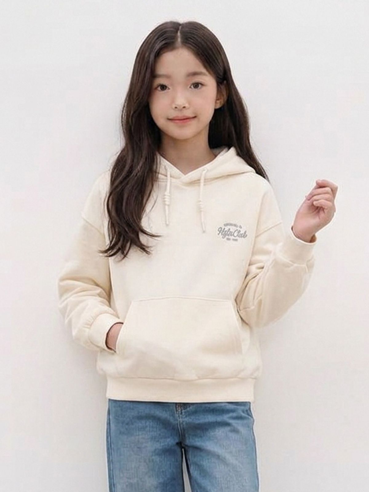 행텐 틴즈(HANGTEN TEENS) 틴즈 여아 웨일 후드티셔츠_025(14580-131-619-09)