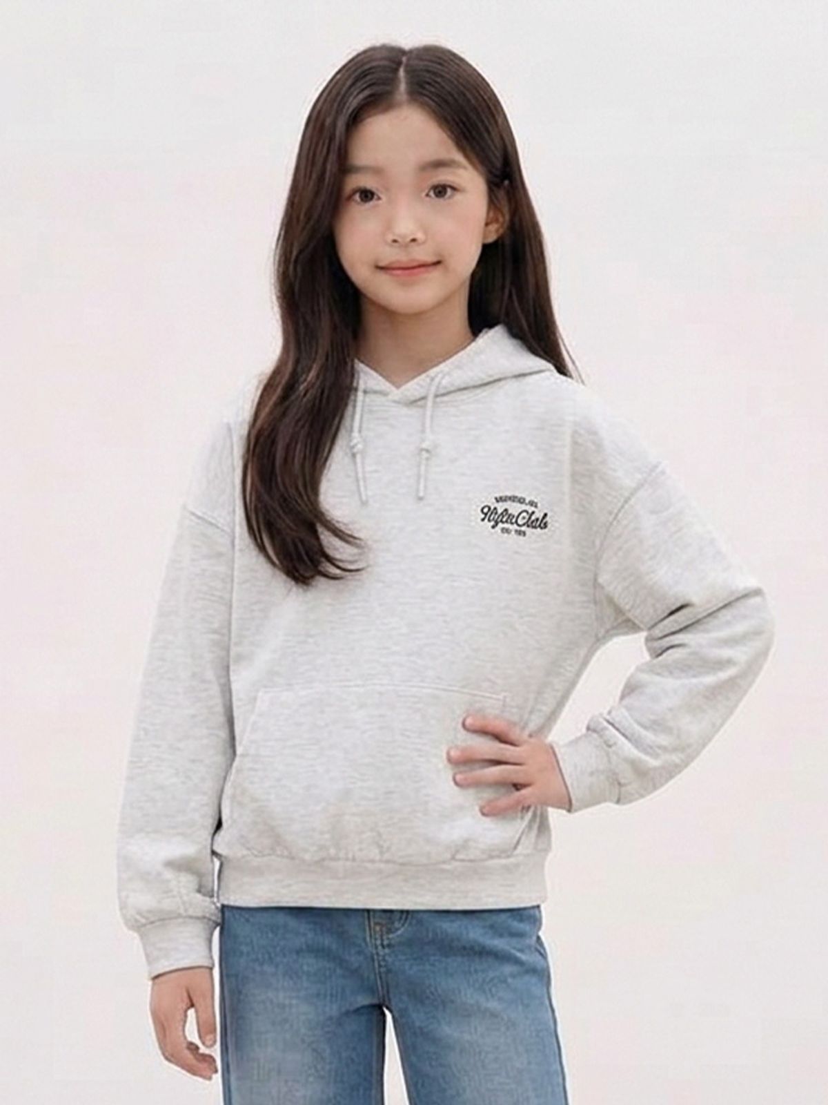 행텐 틴즈(HANGTEN TEENS) 틴즈 여아 웨일 후드티셔츠_055(14580-131-619-09)