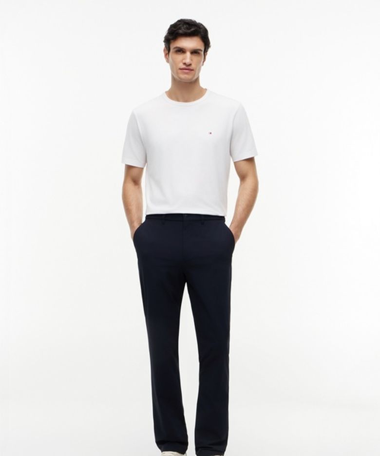[Slim fit] 덴톤 하프 밴딩 팬츠 (T12G6WPC010MT1DW5)
