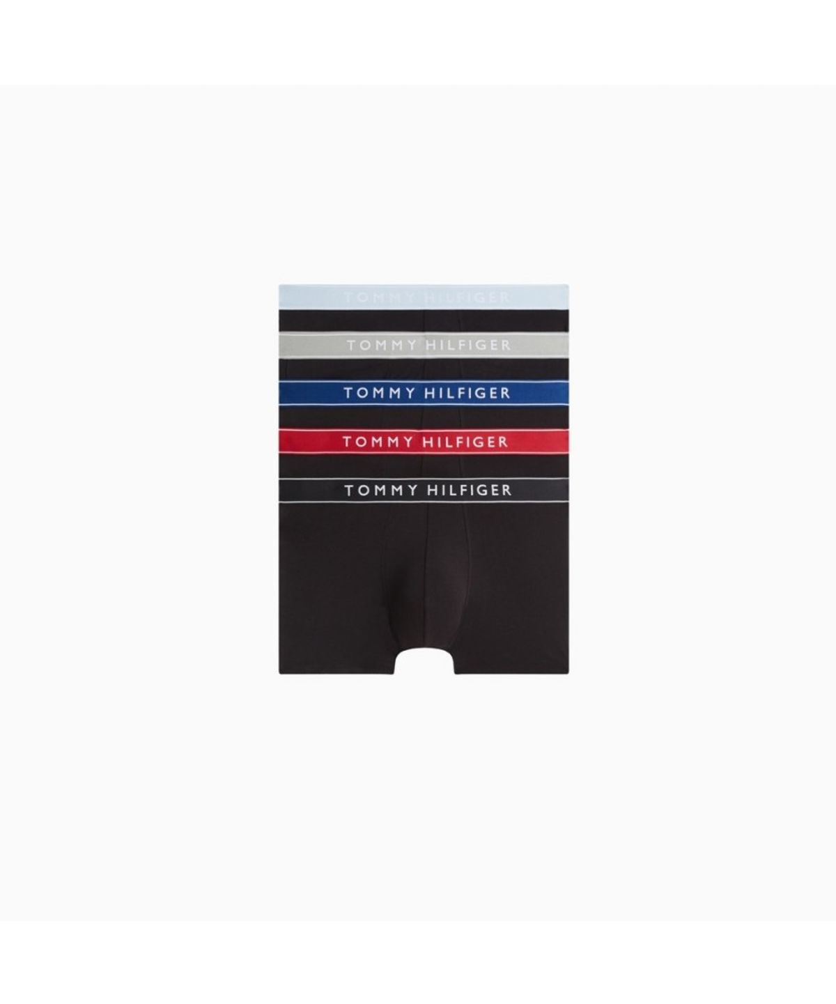 타미힐피거(TOMMY HILFIGER) 웨이스트 밴드 트렁크 5PACK (T12G7AXO130MT10XC)