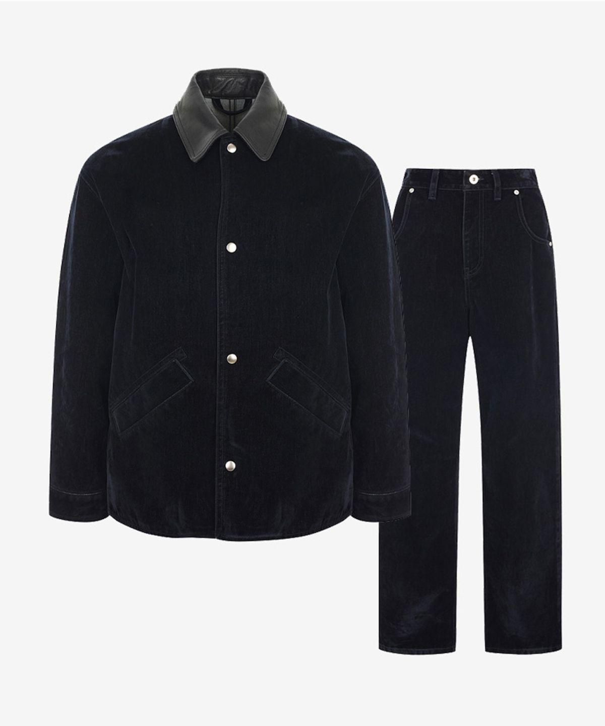 지이크 서촌 하우스(SIEG SEOCHON HAUS) [Women] Velvet Denim Set-Up (PPMAH6315_PPFAH4415)