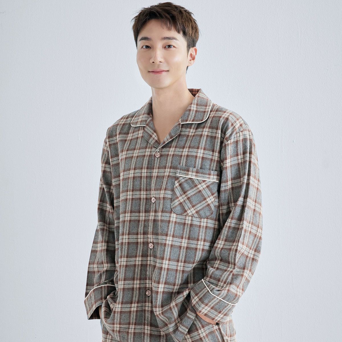 비와이씨(BYC) B)면선염 기모 잠옷세트 (남녀공용) NCZ1020