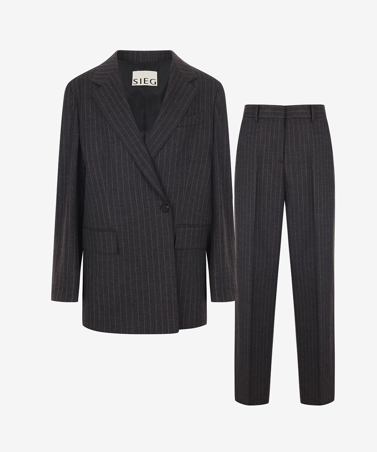 지이크 서촌 하우스(SIEG SEOCHON HAUS) [Women] Pink Stripe Tailored Set-Up (PPEAH4405_PPFAH4405)