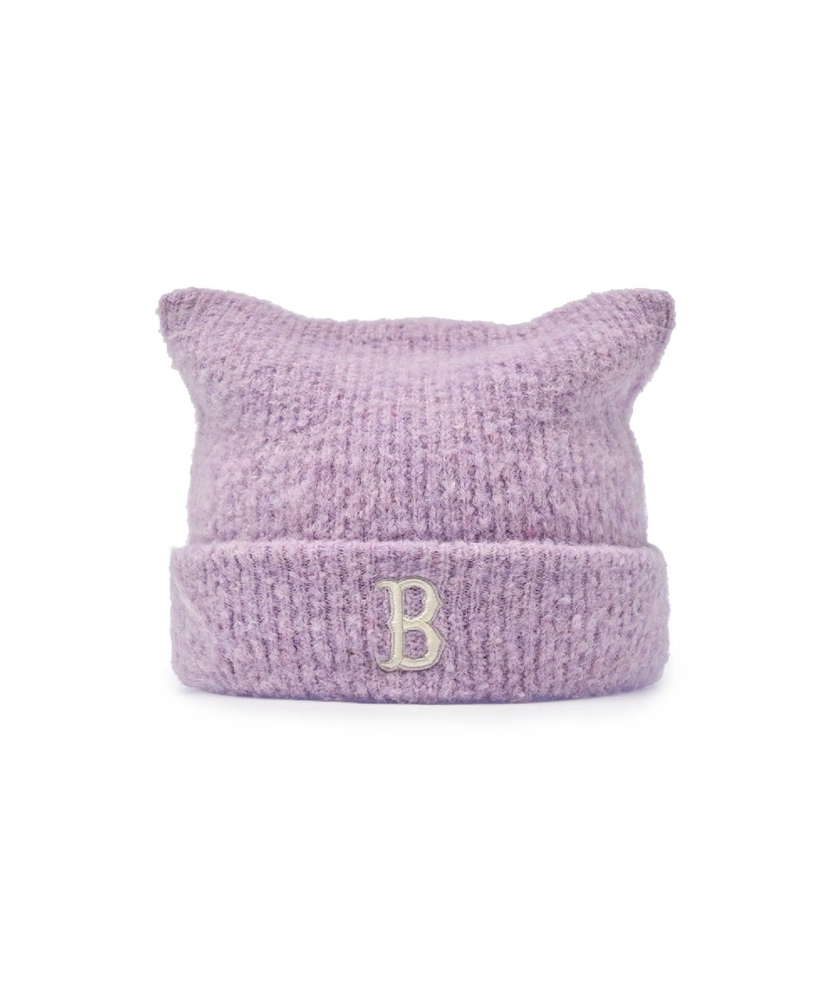 엠엘비 키즈(MLB KIDS) 미야옹 부클 비니 BOS (L.Lavender)